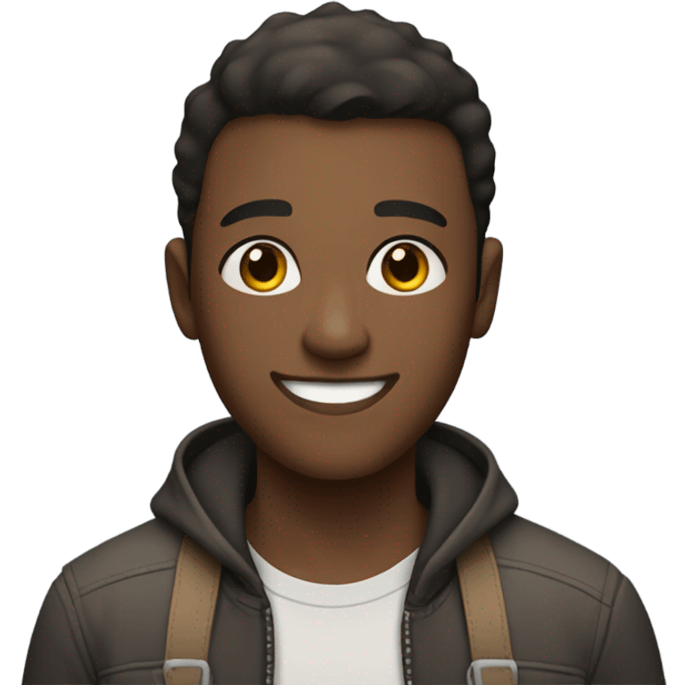 black gay guy emoji