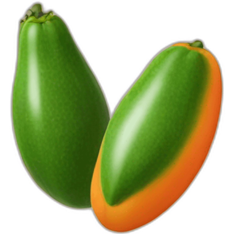 AI chat papaya emoji