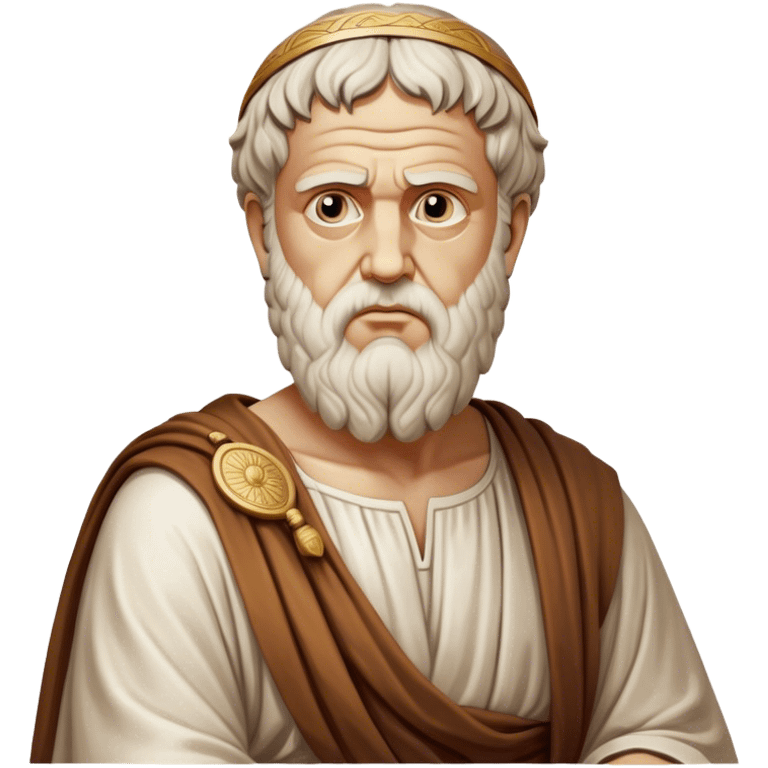 Cinematic Realistic portrait of Plato, depicted as a wise ancient philosopher with a contemplative gaze and detailed traditional Greek attire, rendered in soft, classical lighting that evokes antiquity emoji