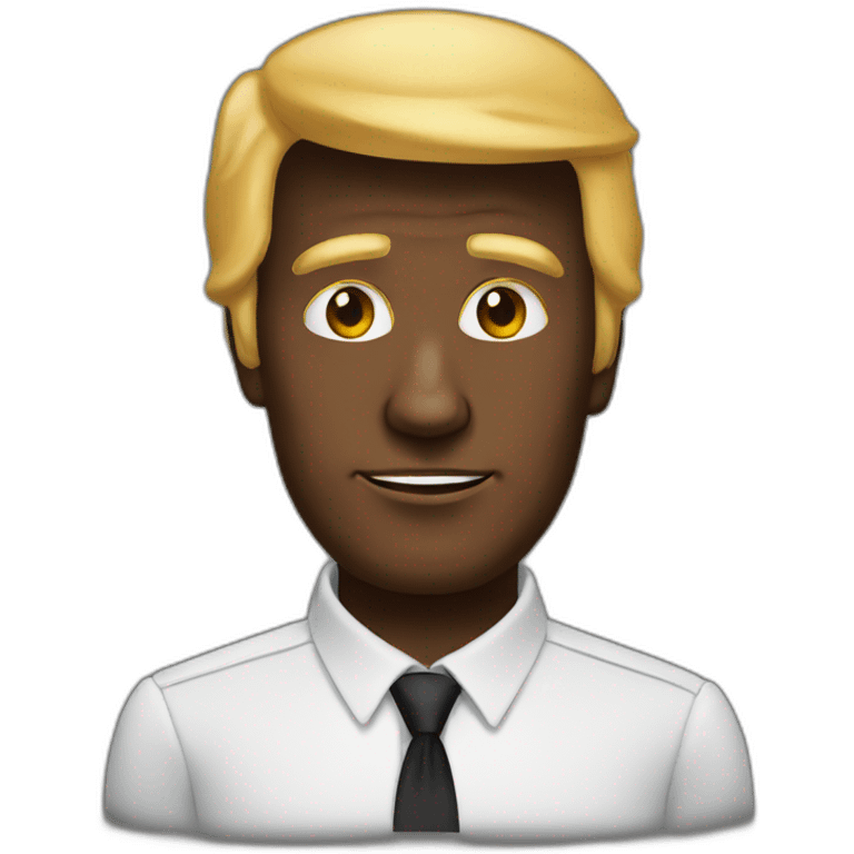 trump black opps emoji