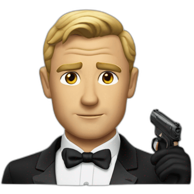 James Bond emoji