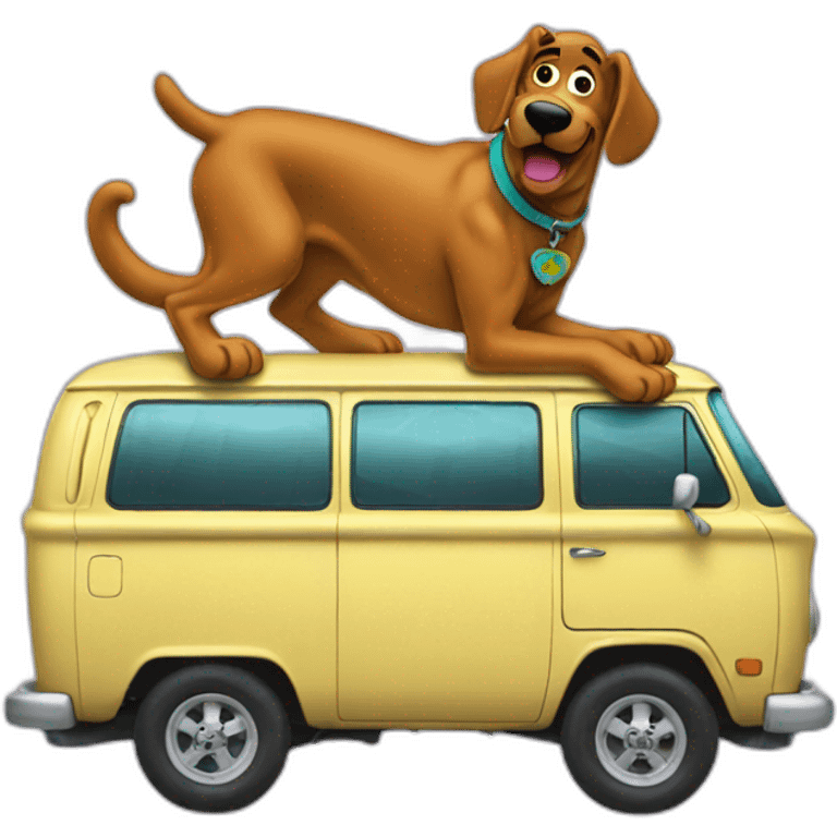 Scooby doo van emoji