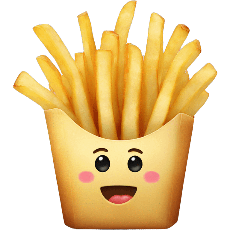 fries potato emoji