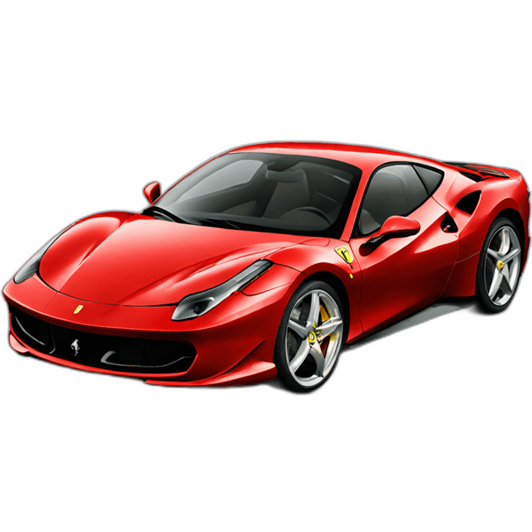 Ferrari car emoji