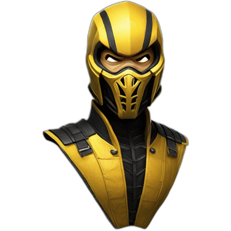 mortal kombat scorpion emoji