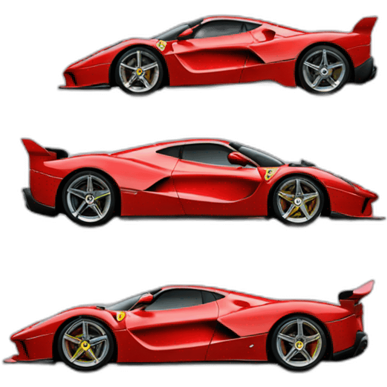 Ferrari fxx emoji