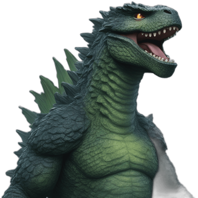 Cinematic Godzilla (proportional)calm (realistic) (Godzilla King of the Monsters, 2019) emoji