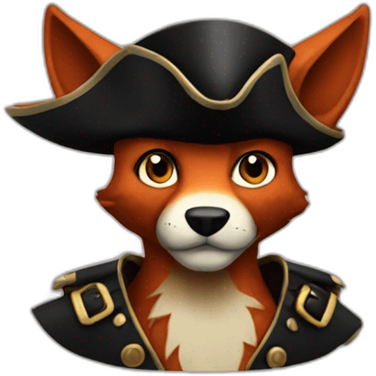 The pirate foxy  emoji