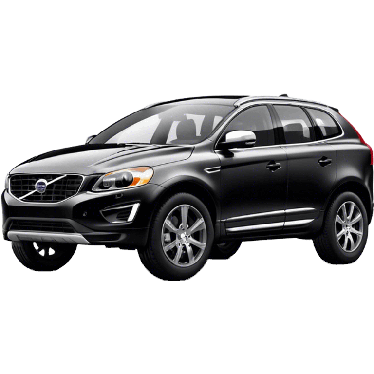 Black Volvo xc60 emoji