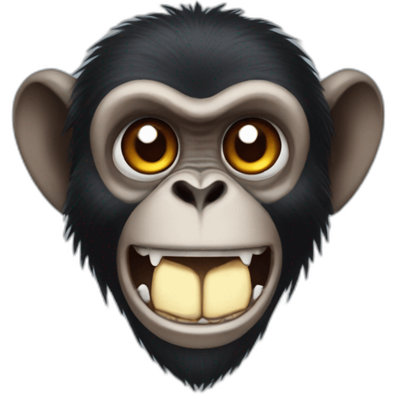 vampire monkey emoji