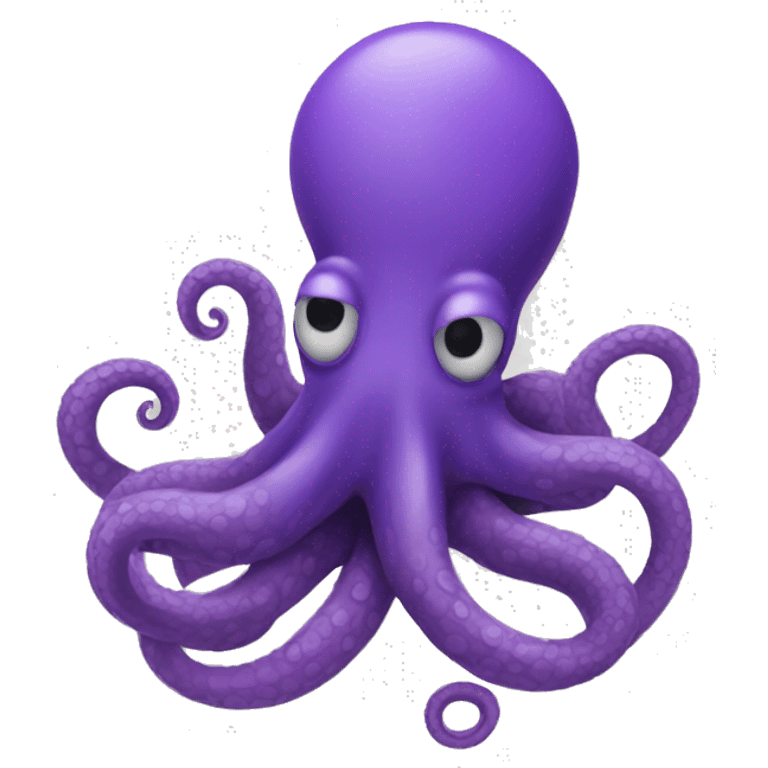 purple tentacle emoji