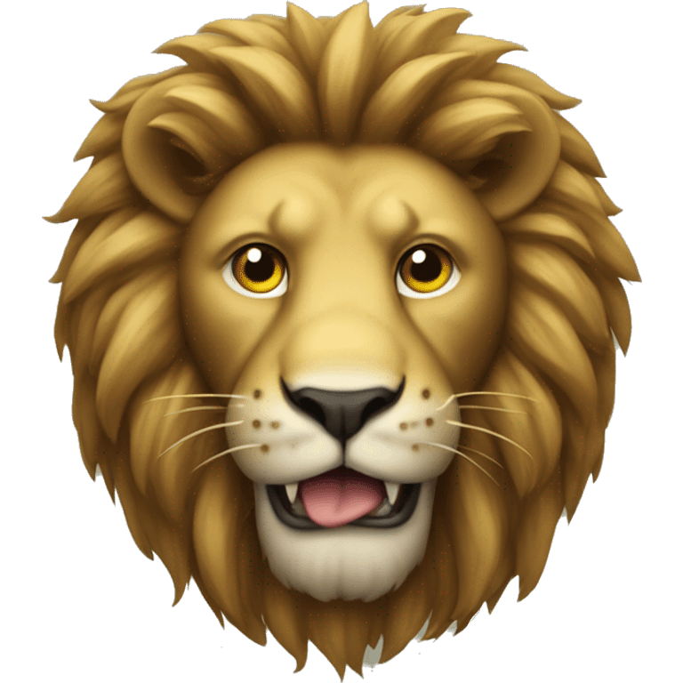 billiard lion
 emoji