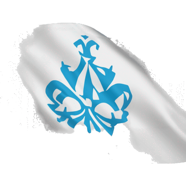 Olympique de Marseille soccer flag emoji