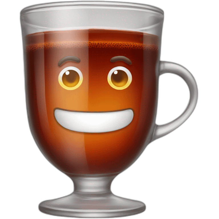 Turkish tea glass emoji