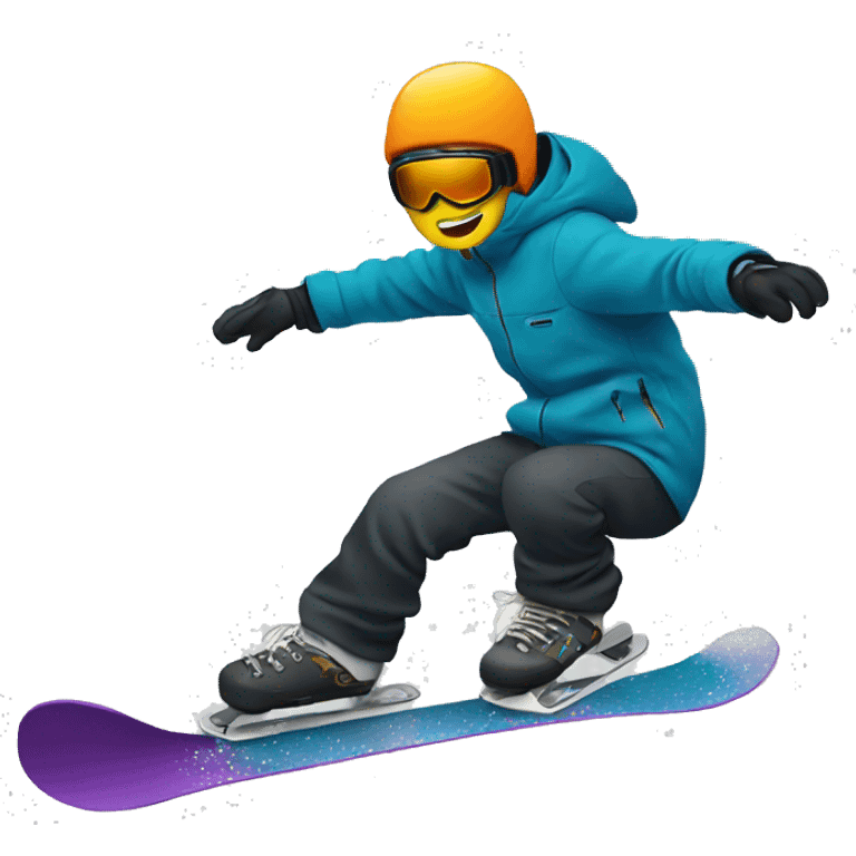 Snowboard emoji