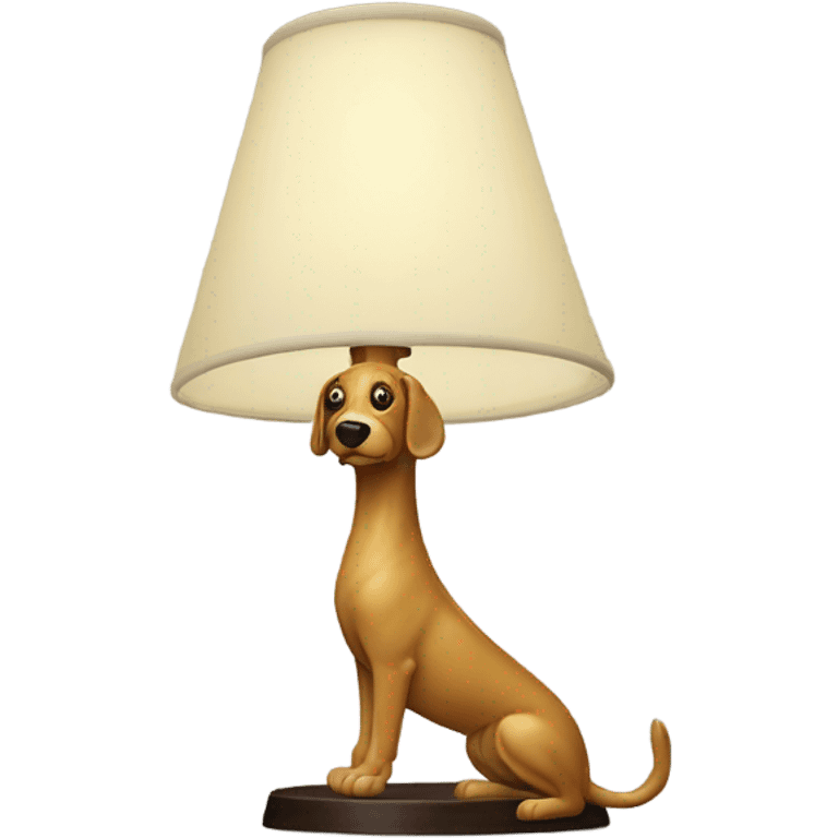 dog lamp emoji