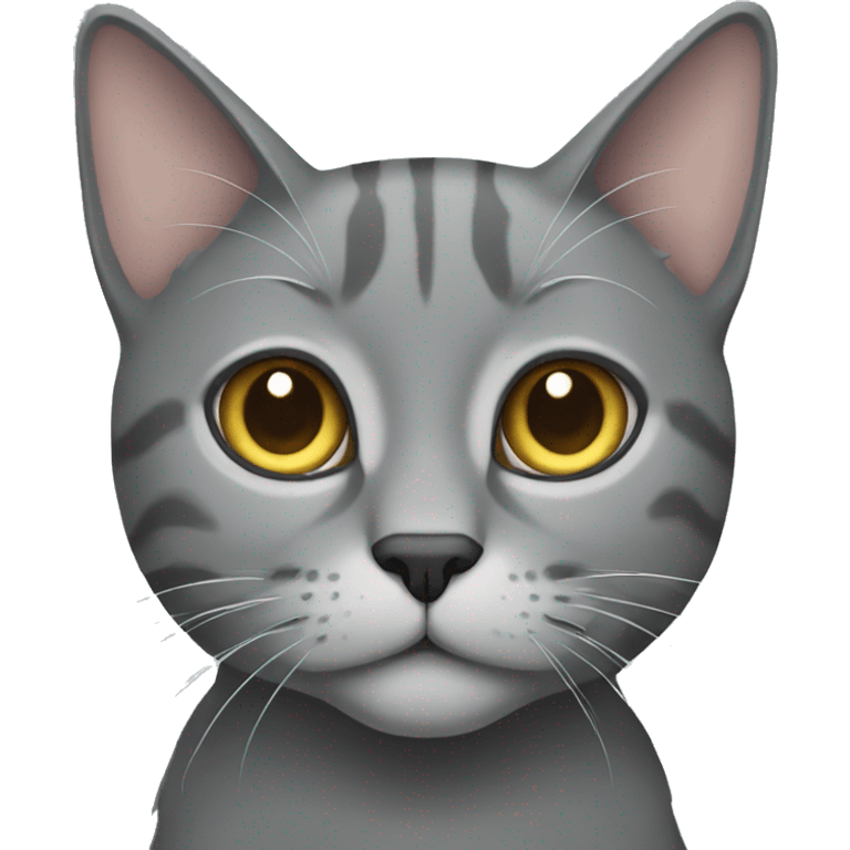 gray cat emoji