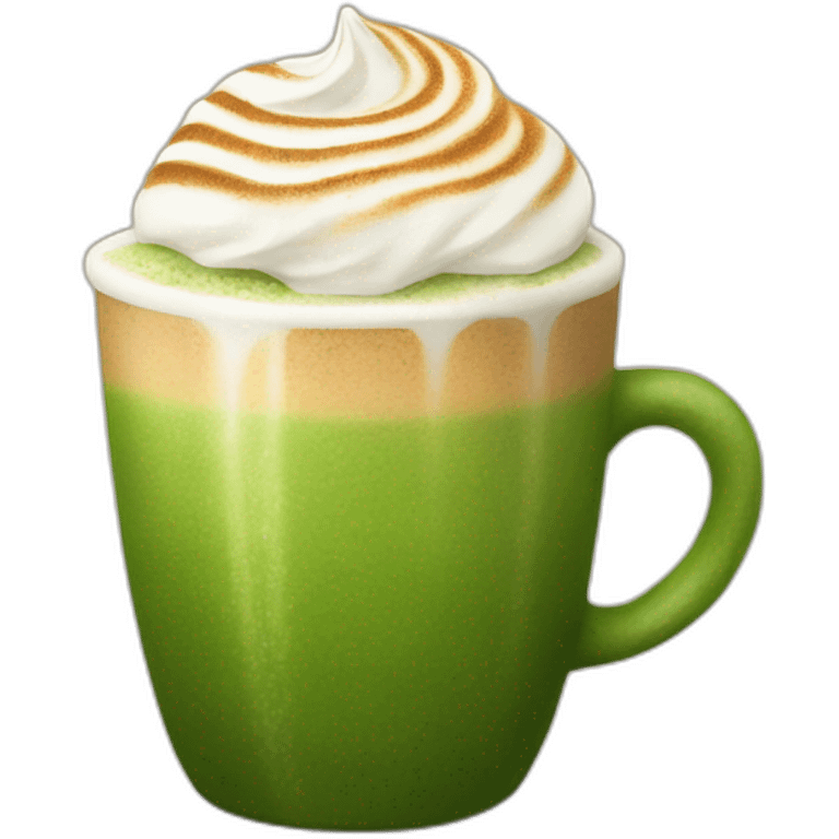 matcha capuccino emoji