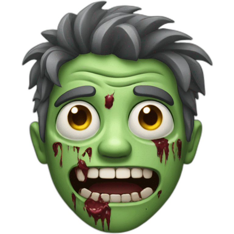 zombie happy emoji