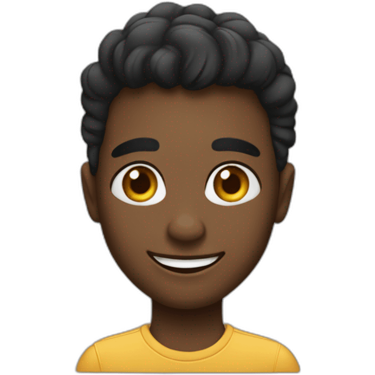 cara feliz con anteojos negros emoji