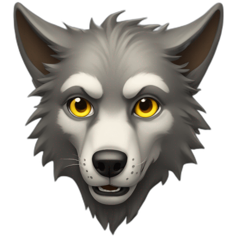 Loup garou emoji