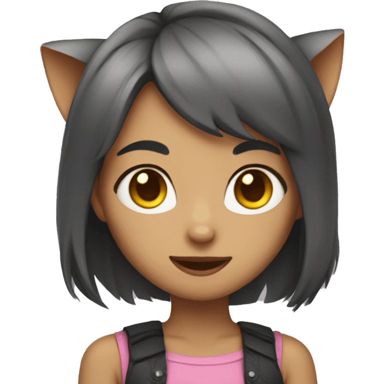 cat girl emoji