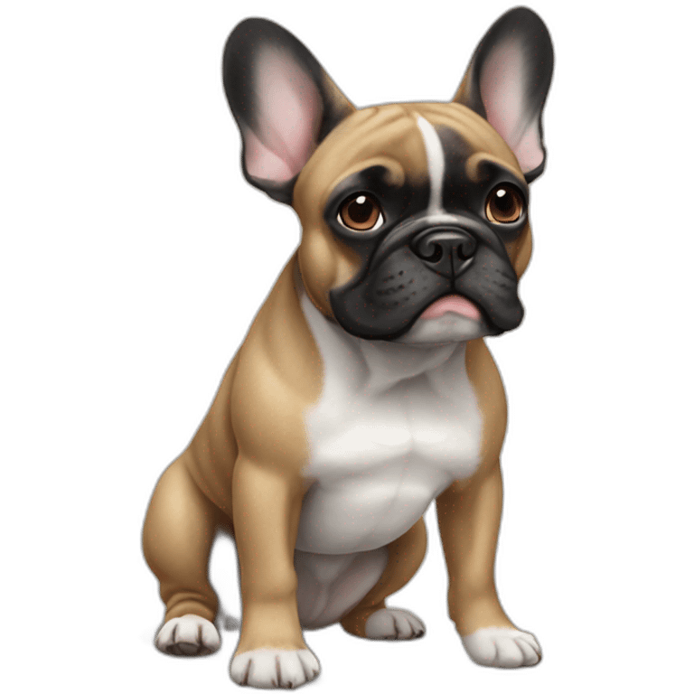 french bulldog said hector emoji