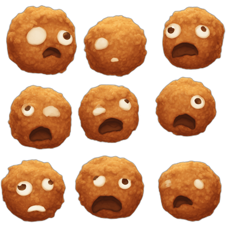 sentient meatball emoji