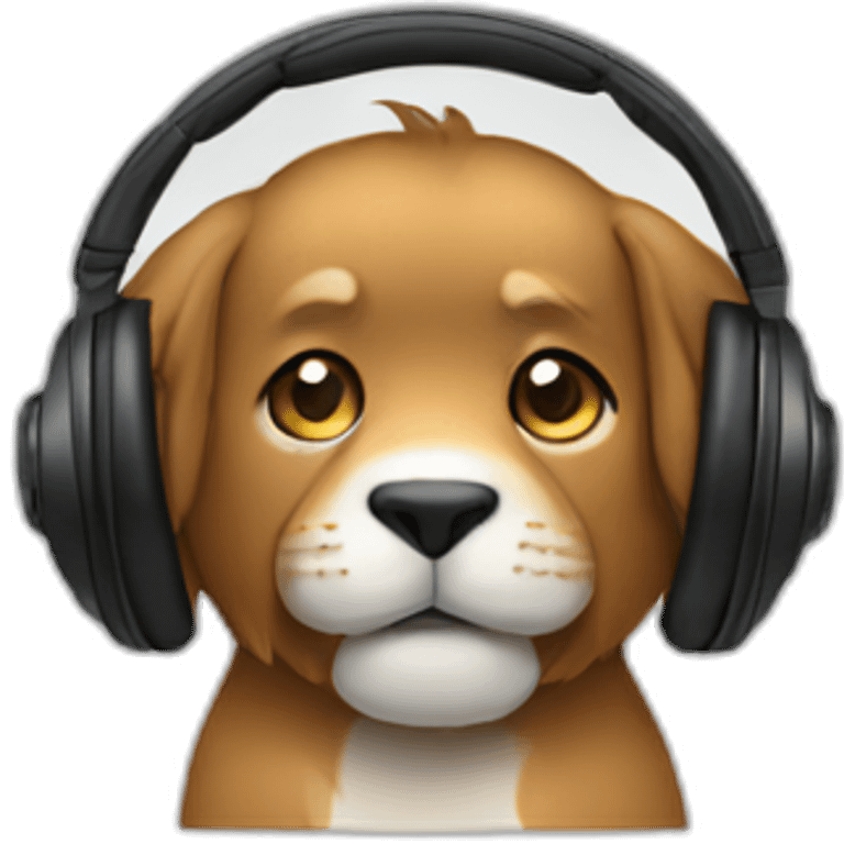 Loin wear headphone emoji