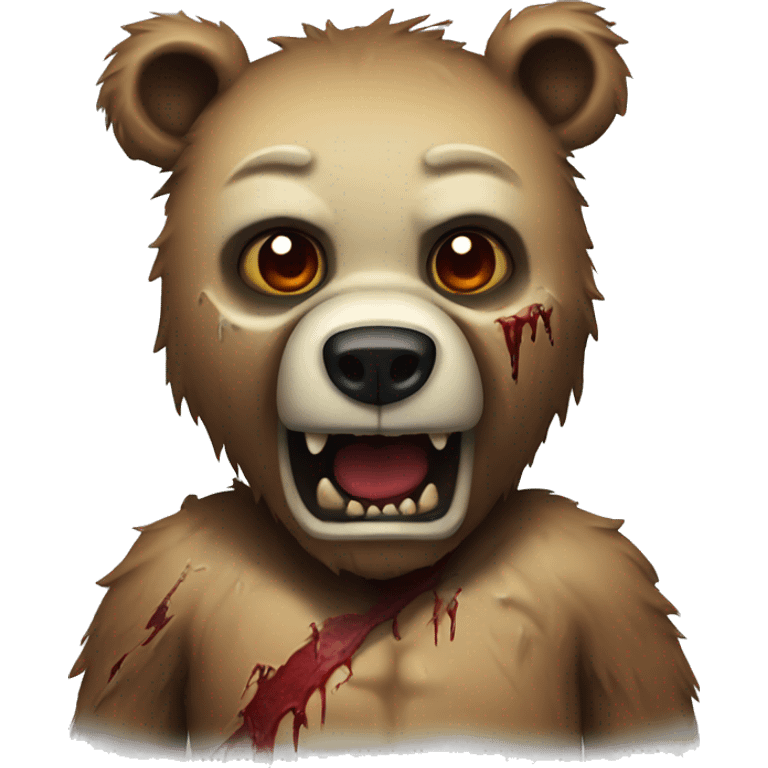 zombie bear emoji