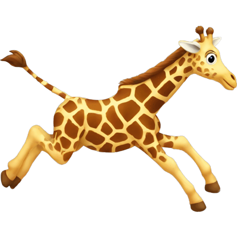 Flying giraffe  emoji