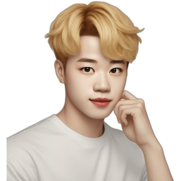 Jimin bts réaliste  emoji