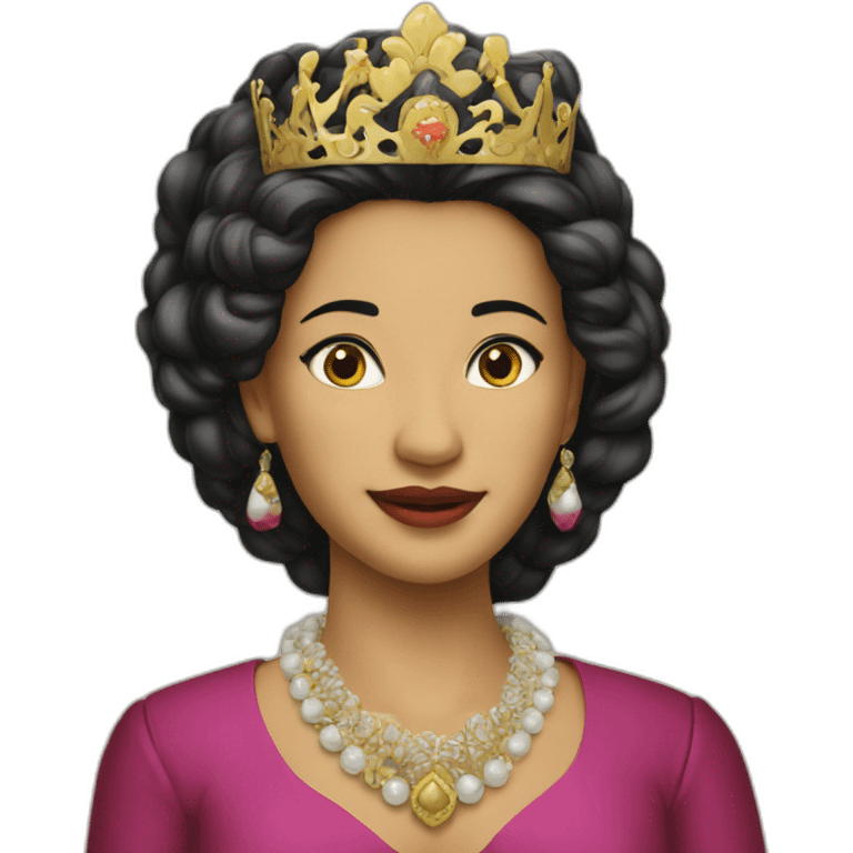 Reine de sabah emoji