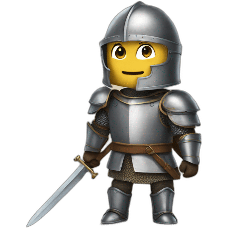 Arthur the AI knight emoji