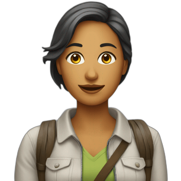 woman-traveler-profile-picture emoji