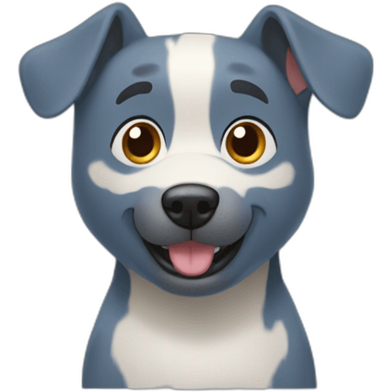 bluey-dog emoji