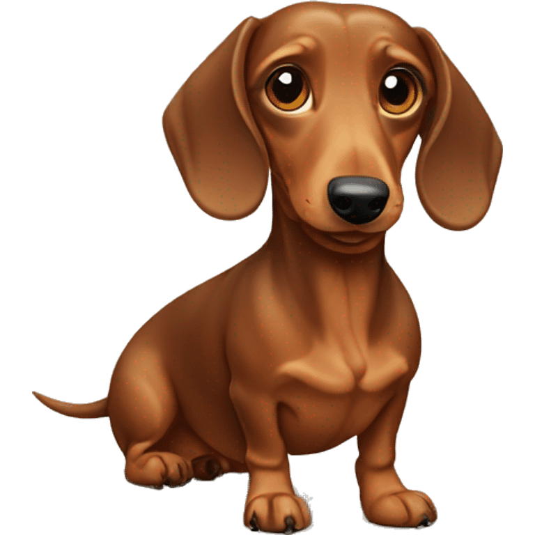 dachshund at the dacha emoji