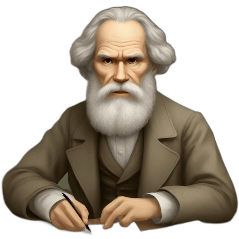 leo tolstoy russian poet emoji