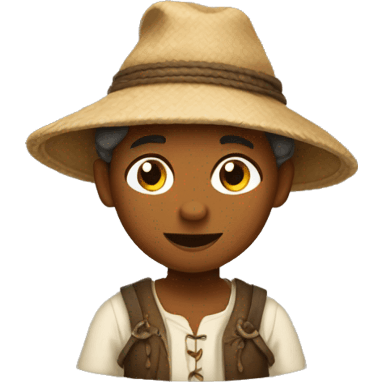 peasant child emoji