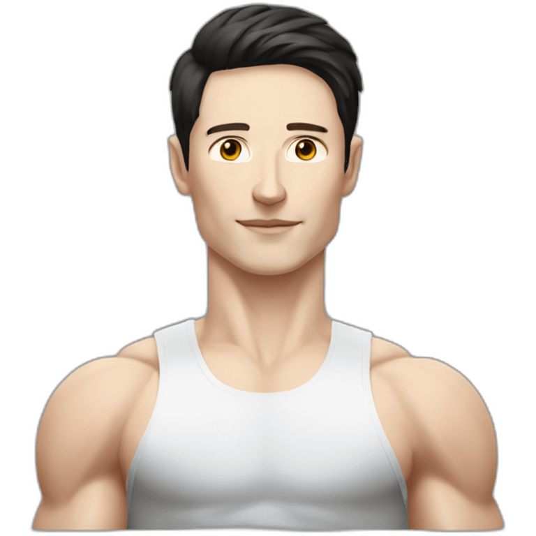 Pavel Durov with muscles emoji