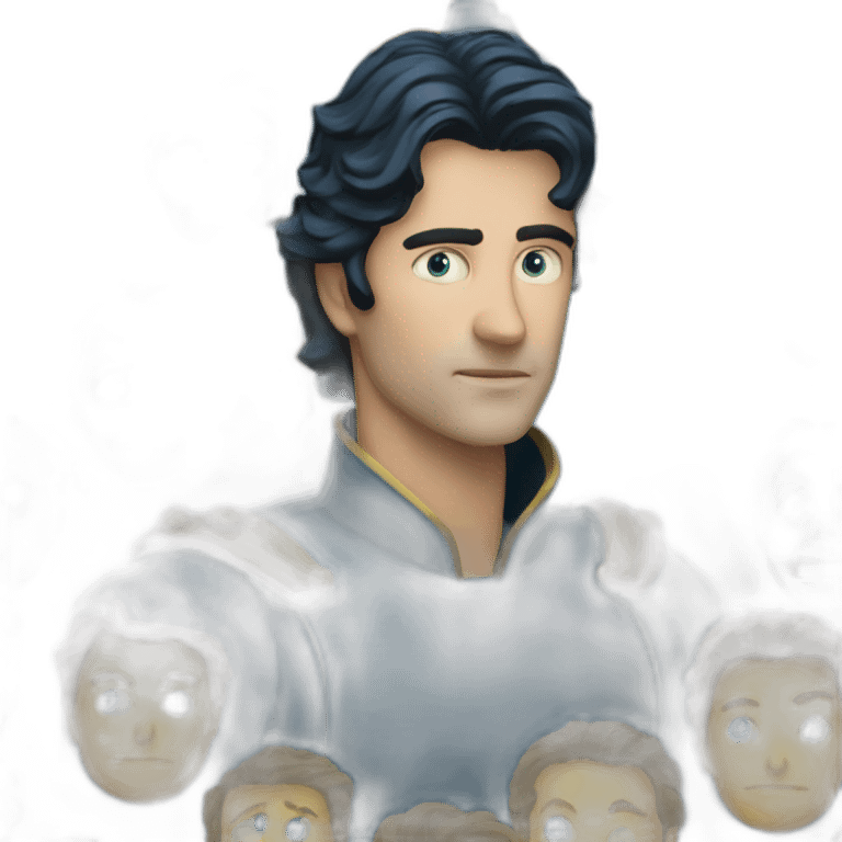 Paul Atreides with all the eyes blue emoji