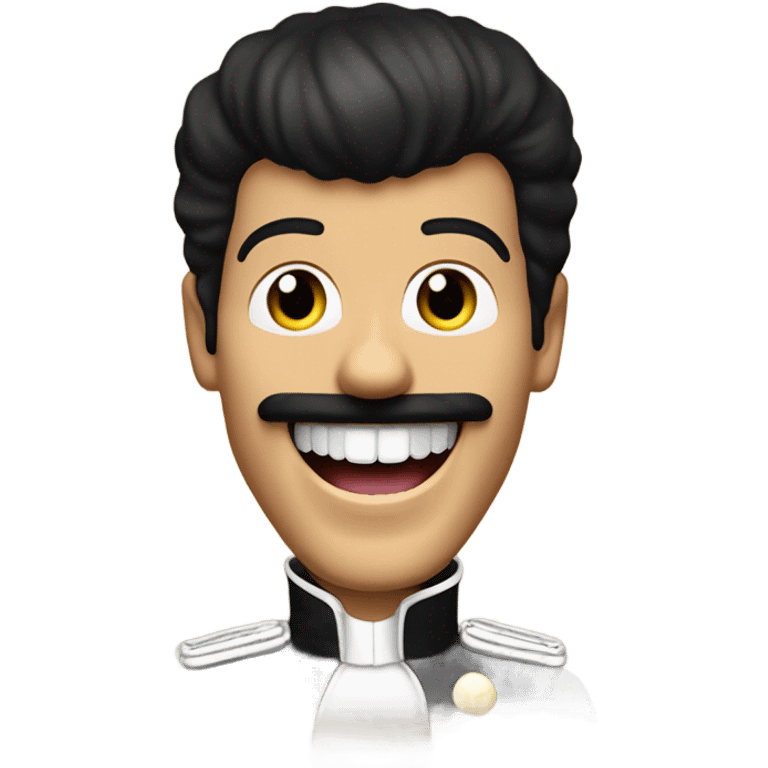 Freddie Mercury sexy smile
 emoji