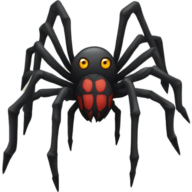 giant spider scary emoji