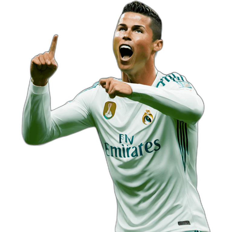 ronaldo celebration emoji emoji