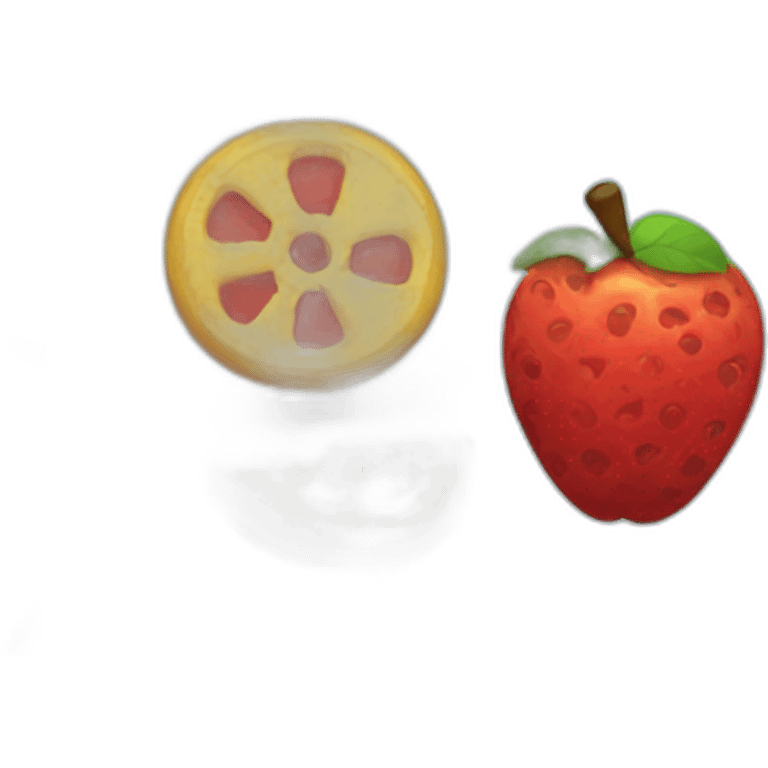 fruits and cookies emoji