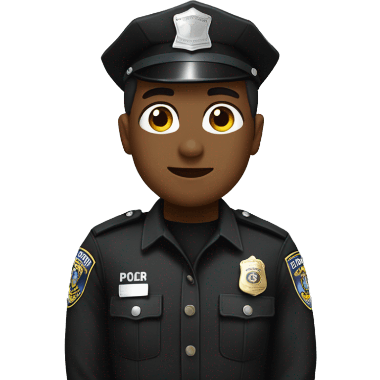 Cop supports BLM emoji