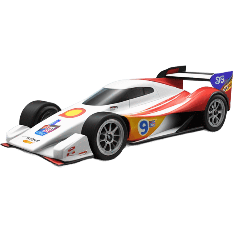 racecar side view emoji