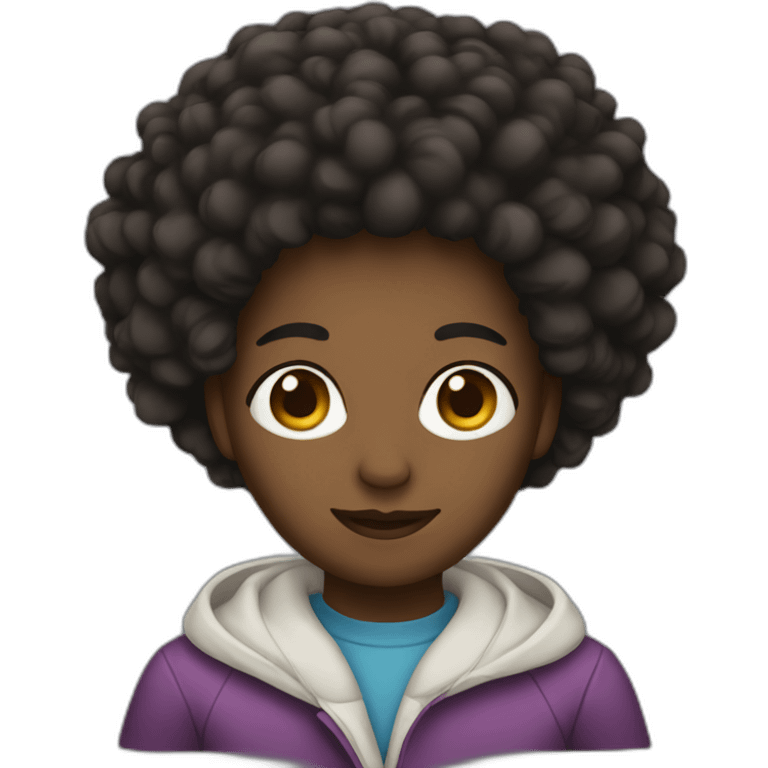 afro-hair emoji