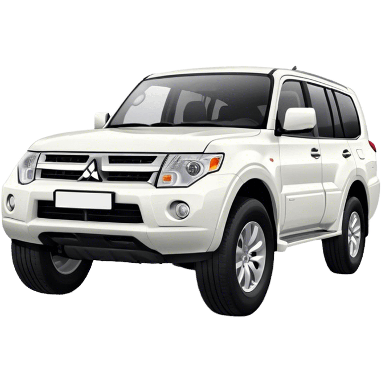 Mitsubishi Pajero - Mitsubishi (Model Year: 2021) (Iconic colour: White) emoji