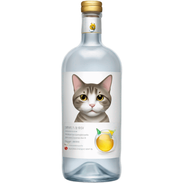 cat vodka emoji